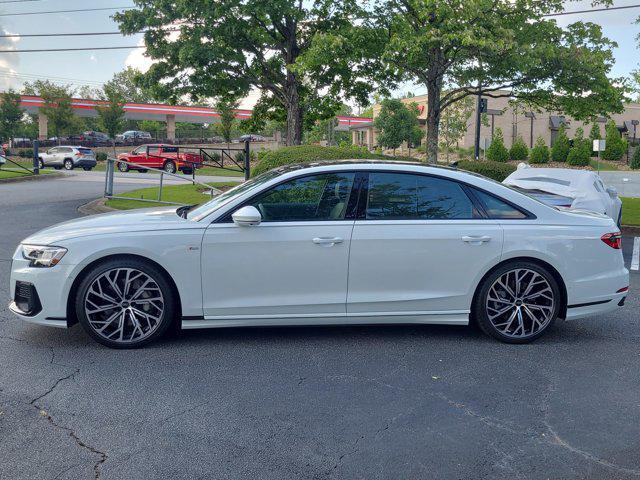 new 2024 Audi A8 car, priced at $107,810