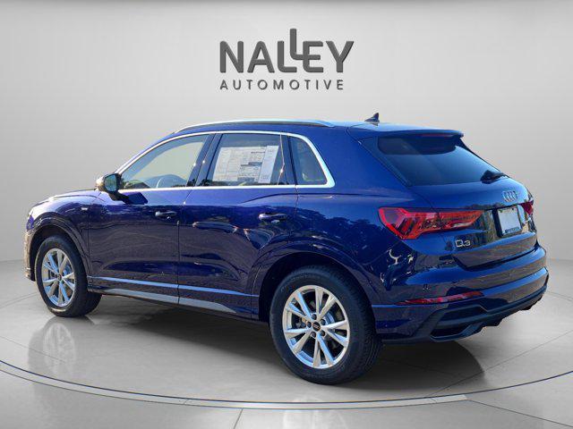 new 2025 Audi Q3 car, priced at $40,098
