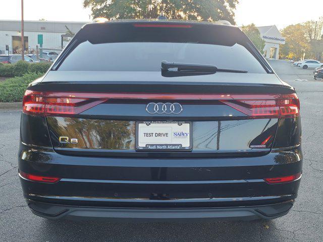 used 2021 Audi Q8 car, priced at $46,991