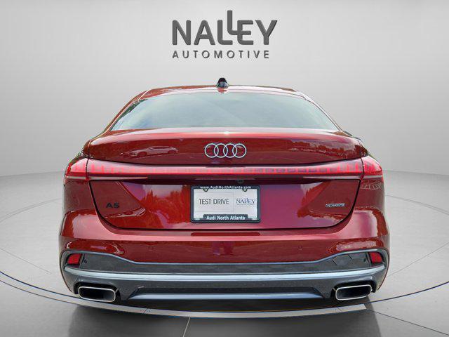 new 2025 Audi A5 car, priced at $55,072