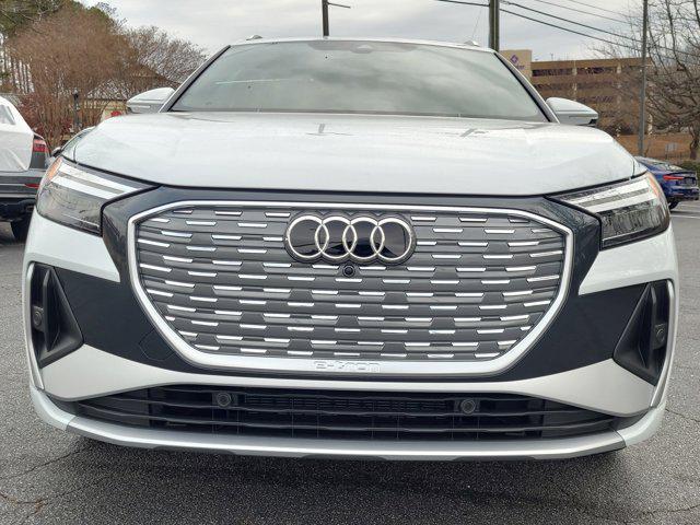 new 2025 Audi Q4 e-tron car, priced at $59,715