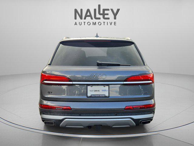 new 2025 Audi Q7 car, priced at $68,395