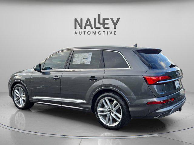 new 2025 Audi Q7 car, priced at $68,395