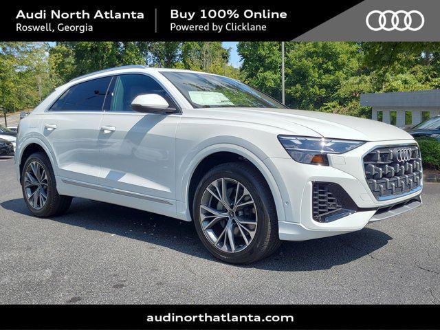 new 2024 Audi Q8 car, priced at $76,825