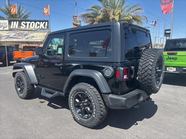 used 2022 Jeep Wrangler car, priced at $28,500