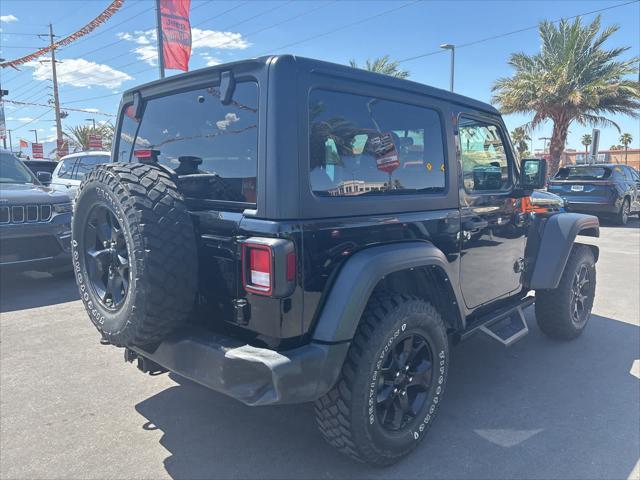 used 2022 Jeep Wrangler car, priced at $28,500