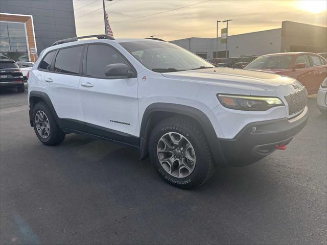 used 2021 Jeep Cherokee car, priced at $21,000