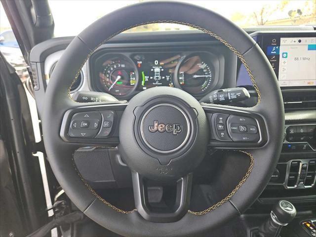 new 2025 Jeep Wrangler 4xe car, priced at $62,630