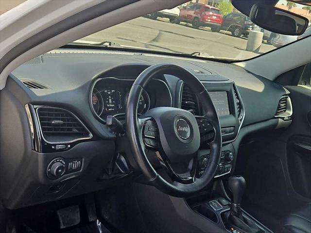 used 2021 Jeep Cherokee car, priced at $20,500