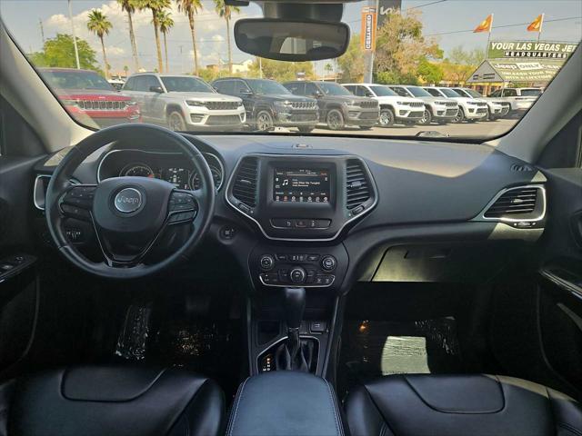 used 2021 Jeep Cherokee car, priced at $20,500