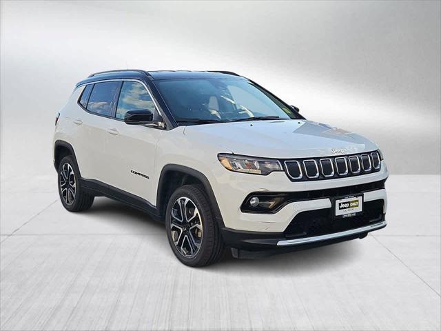 used 2022 Jeep Compass car, priced at $21,500