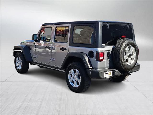 used 2020 Jeep Wrangler Unlimited car, priced at $27,500