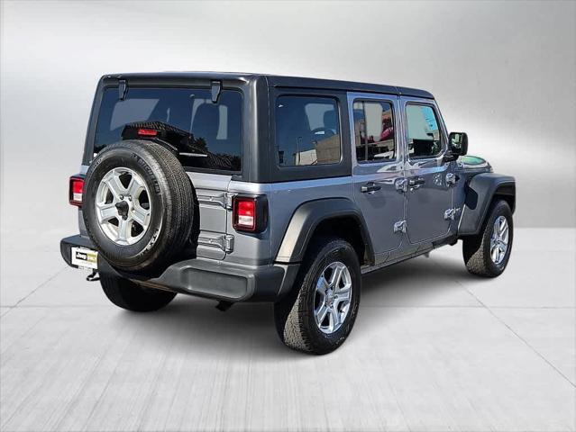 used 2020 Jeep Wrangler Unlimited car, priced at $27,500