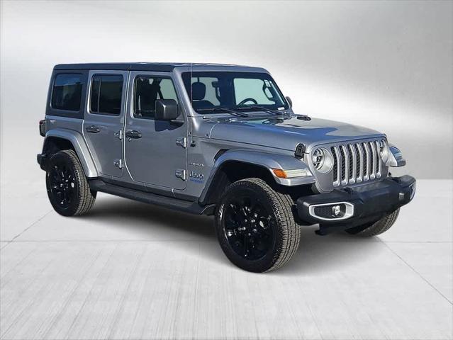 used 2021 Jeep Wrangler Unlimited 4xe car, priced at $29,000