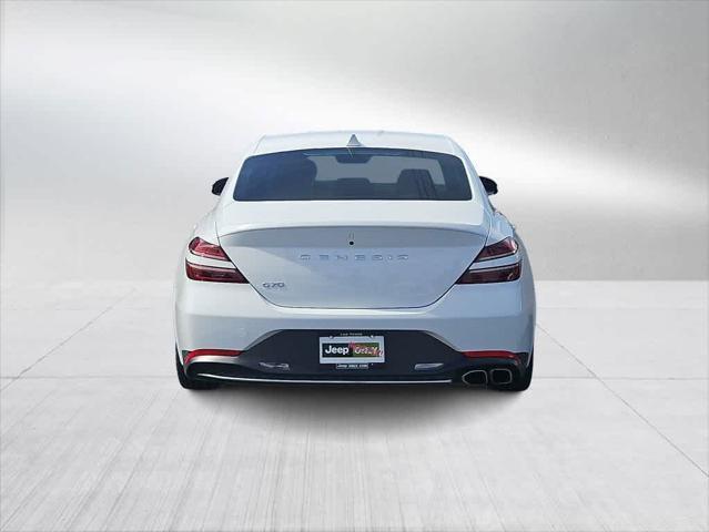 used 2022 Genesis G70 car, priced at $25,500
