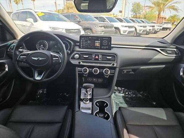used 2022 Genesis G70 car, priced at $25,500