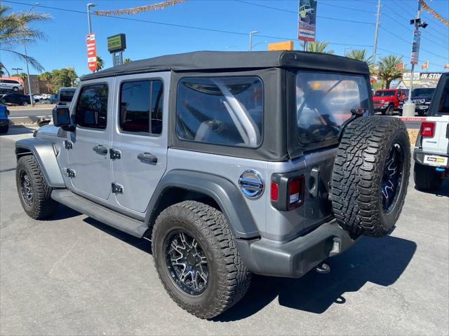 used 2018 Jeep Wrangler Unlimited car, priced at $21,500