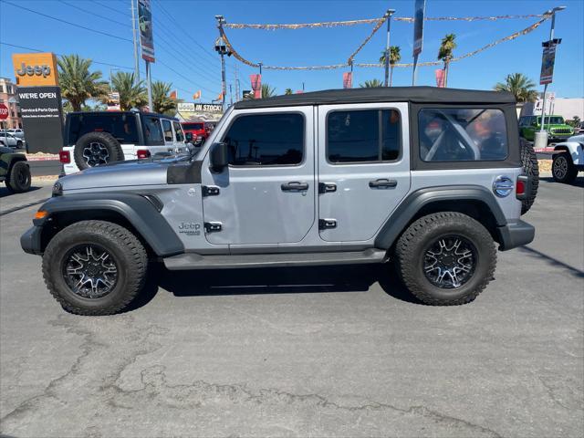 used 2018 Jeep Wrangler Unlimited car, priced at $21,500