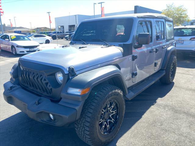 used 2018 Jeep Wrangler Unlimited car, priced at $21,500