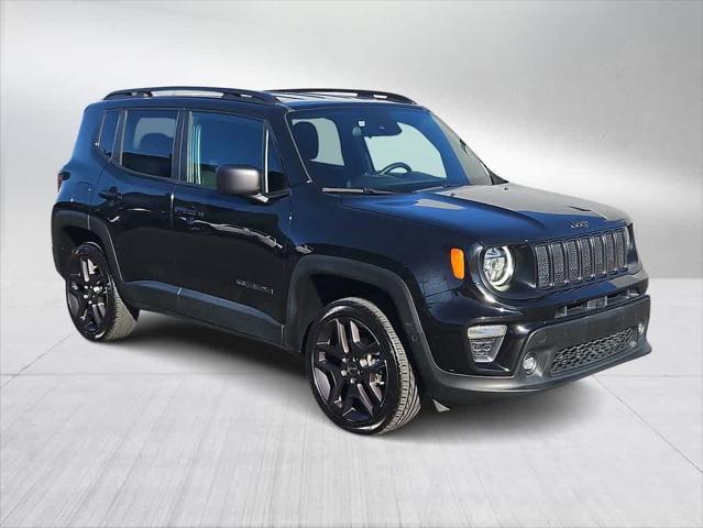 used 2021 Jeep Renegade car, priced at $17,500