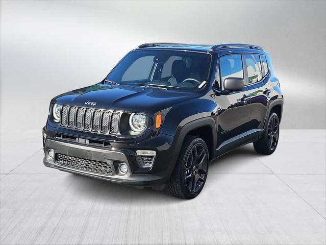 used 2021 Jeep Renegade car, priced at $17,500