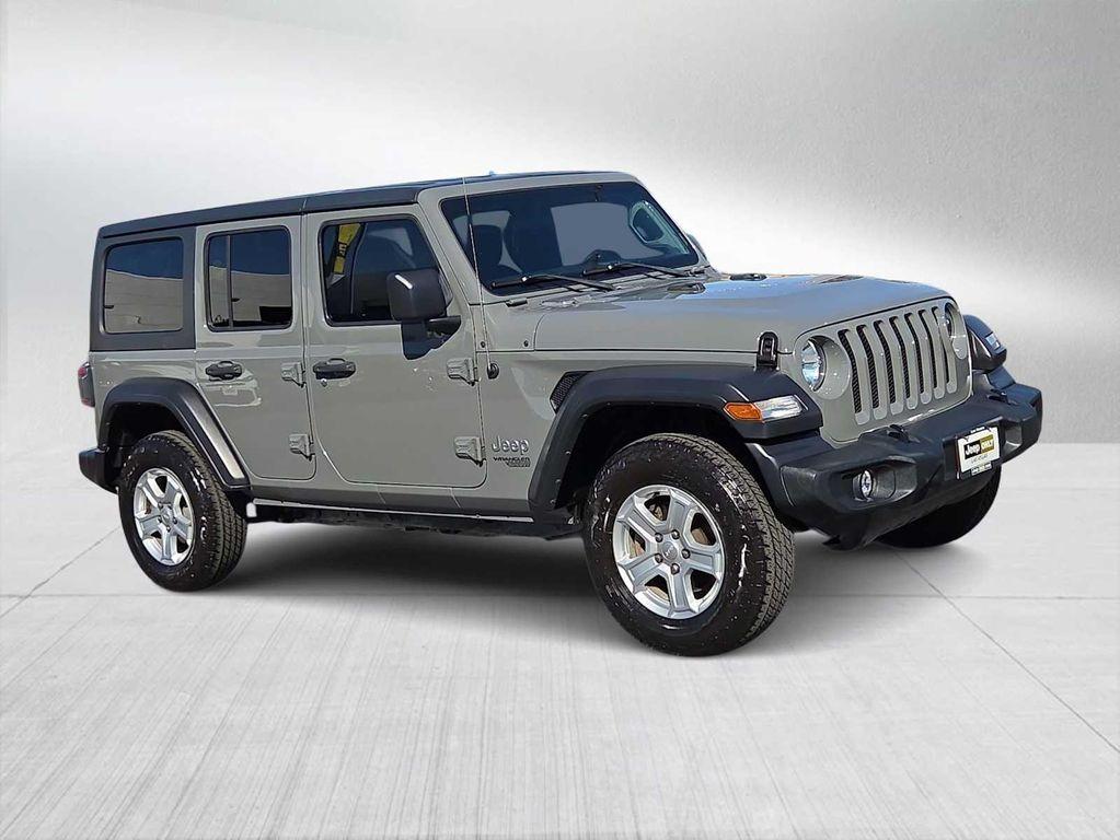 used 2021 Jeep Wrangler Unlimited car, priced at $24,500