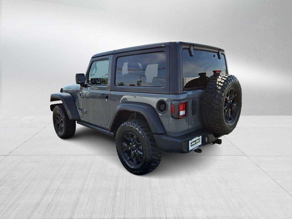 used 2021 Jeep Wrangler car, priced at $27,000