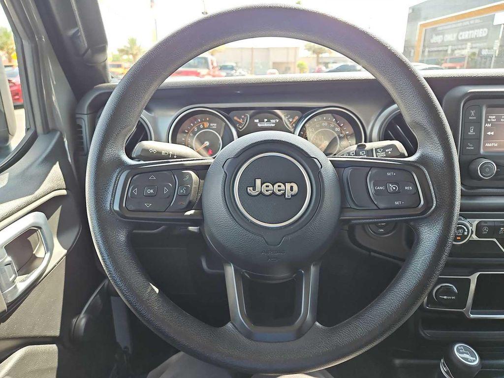 used 2021 Jeep Wrangler car, priced at $27,000