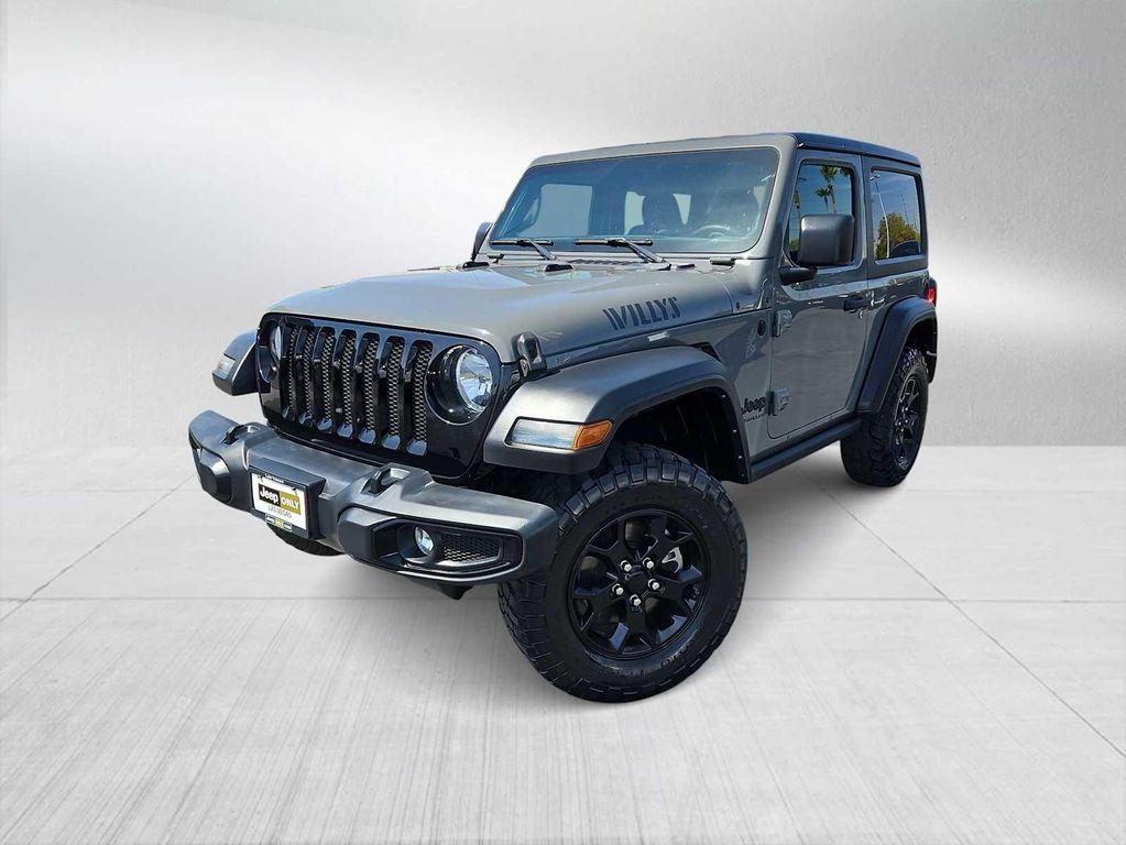 used 2021 Jeep Wrangler car, priced at $27,000