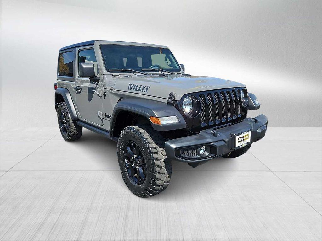 used 2021 Jeep Wrangler car, priced at $27,000
