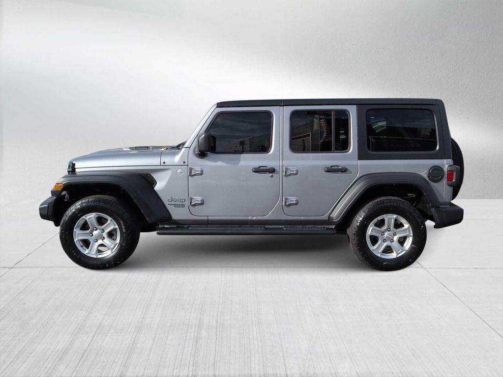 used 2020 Jeep Wrangler Unlimited car, priced at $26,500