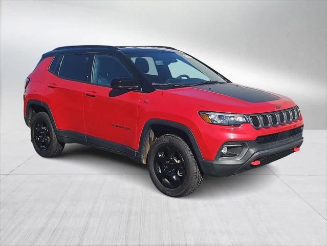 used 2023 Jeep Compass car, priced at $22,000