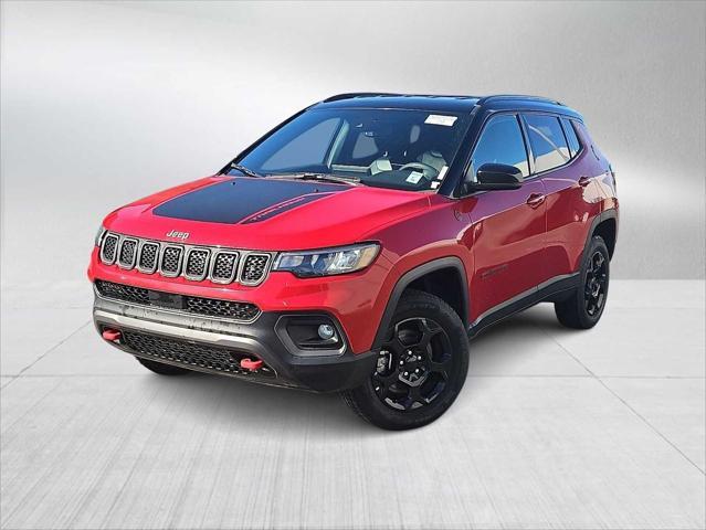 used 2023 Jeep Compass car, priced at $24,000