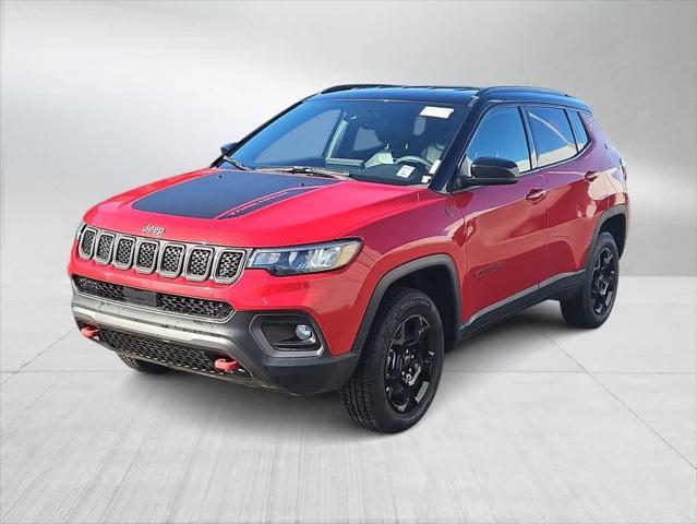 used 2023 Jeep Compass car, priced at $22,000