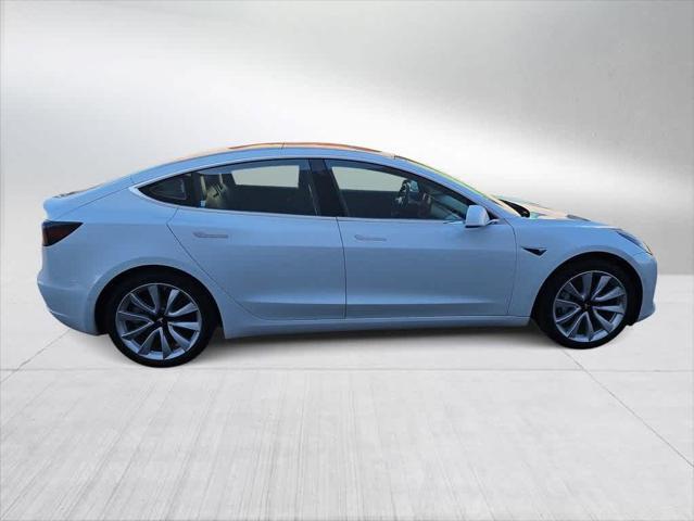 used 2018 Tesla Model 3 car, priced at $21,000