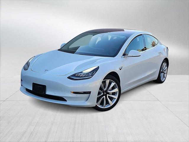 used 2018 Tesla Model 3 car, priced at $21,000