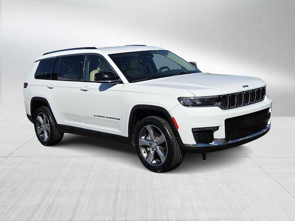 used 2021 Jeep Grand Cherokee L car, priced at $25,500