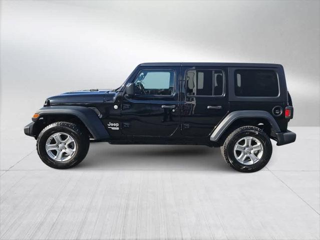 used 2021 Jeep Wrangler Unlimited car, priced at $27,500