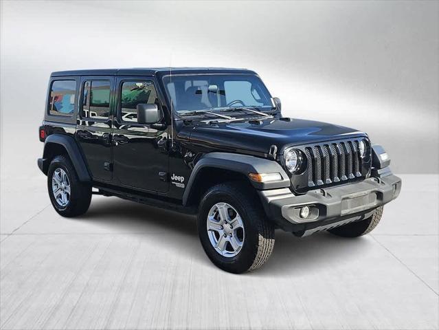 used 2021 Jeep Wrangler Unlimited car, priced at $27,500