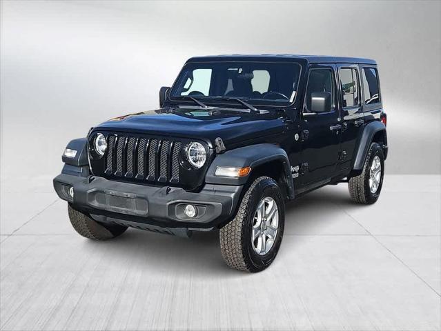 used 2021 Jeep Wrangler Unlimited car, priced at $27,500