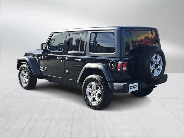 used 2021 Jeep Wrangler Unlimited car, priced at $27,500