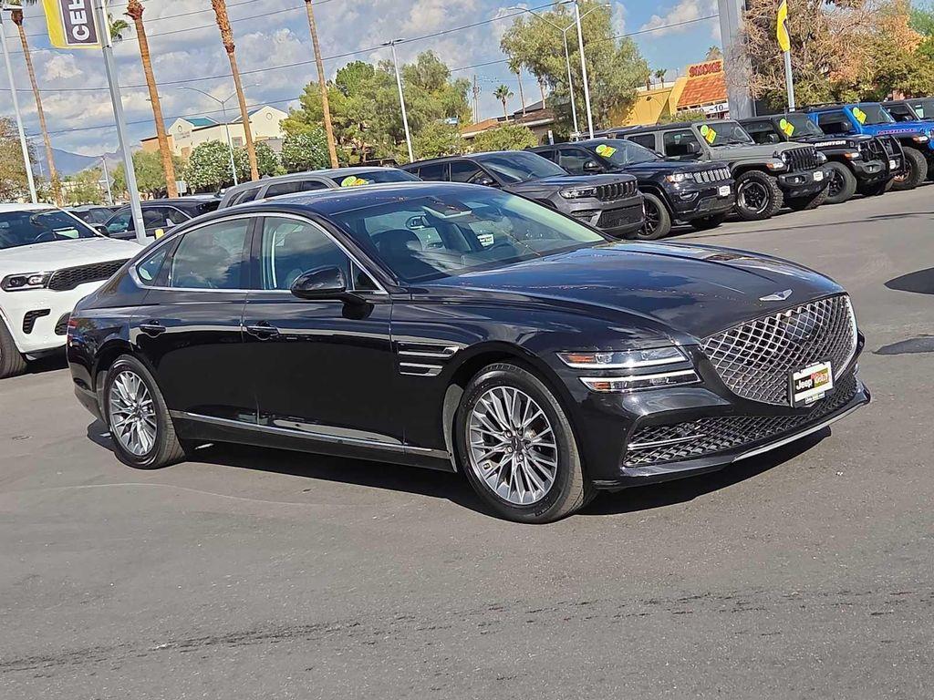 used 2023 Genesis G80 car, priced at $32,000