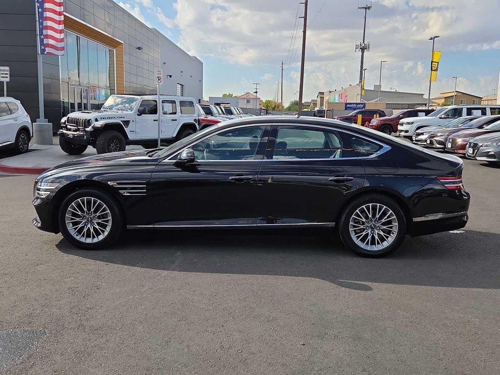 used 2023 Genesis G80 car, priced at $32,000