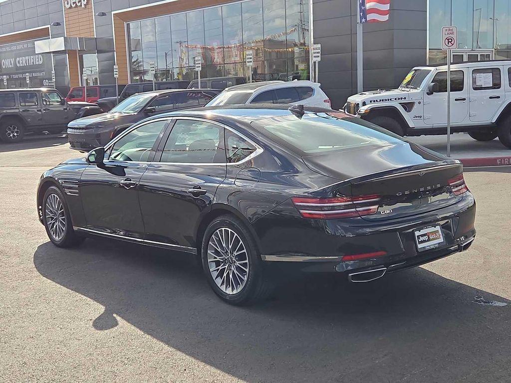 used 2023 Genesis G80 car, priced at $32,000