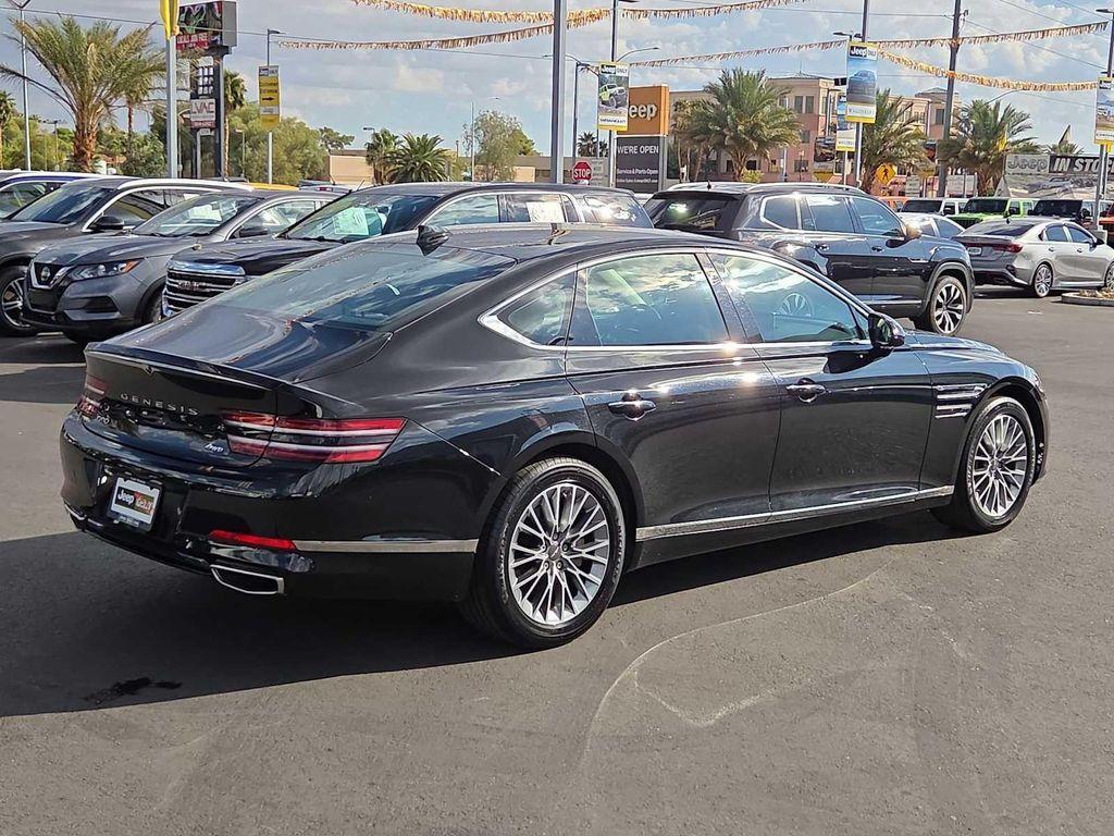 used 2023 Genesis G80 car, priced at $32,000