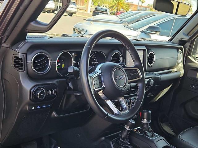 used 2022 Jeep Wrangler Unlimited 4xe car, priced at $32,500