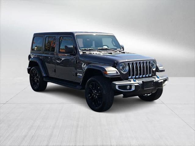 used 2022 Jeep Wrangler Unlimited 4xe car, priced at $32,500