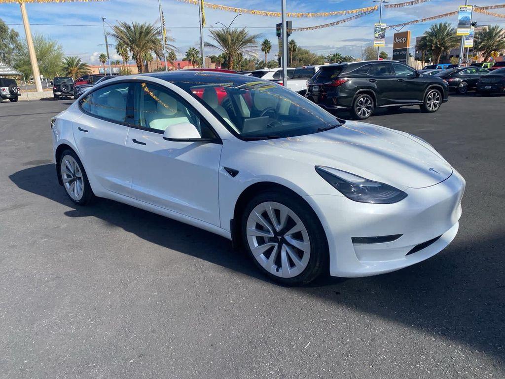 used 2021 Tesla Model 3 car, priced at $23,000