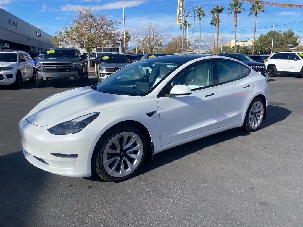 used 2021 Tesla Model 3 car, priced at $23,000