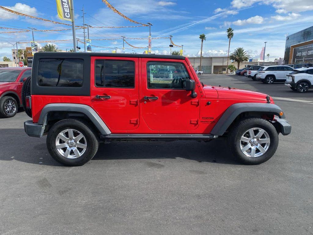 used 2018 Jeep Wrangler JK Unlimited car, priced at $21,000